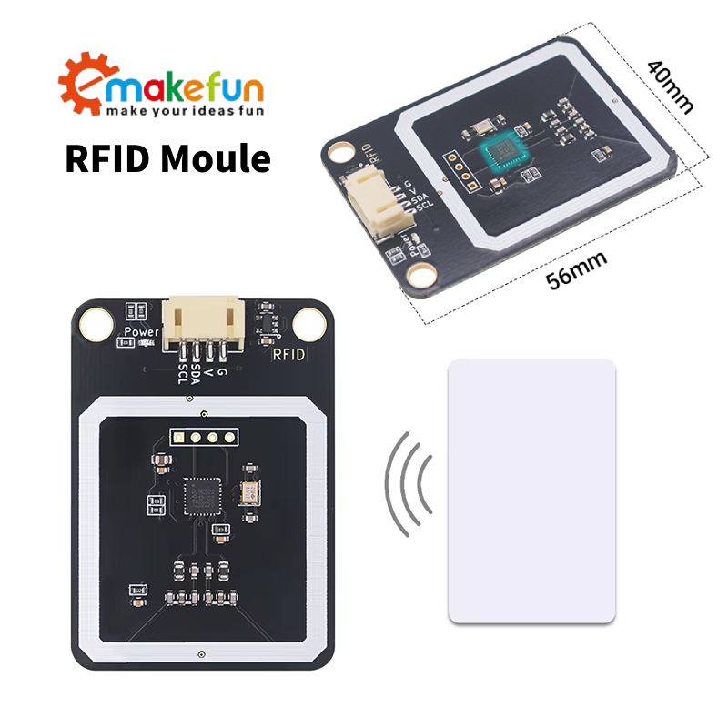 Home Automation Raspberry Pi - وحدة RFID RC522 MFRC-522، مجموعة S50