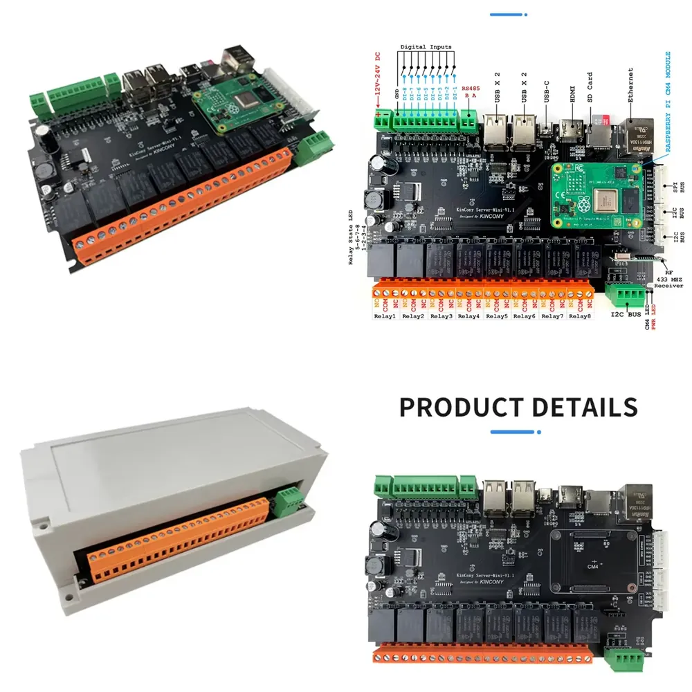 Home Automation Raspberry Pi - كينكوني راسبيري باي - خادم صغير