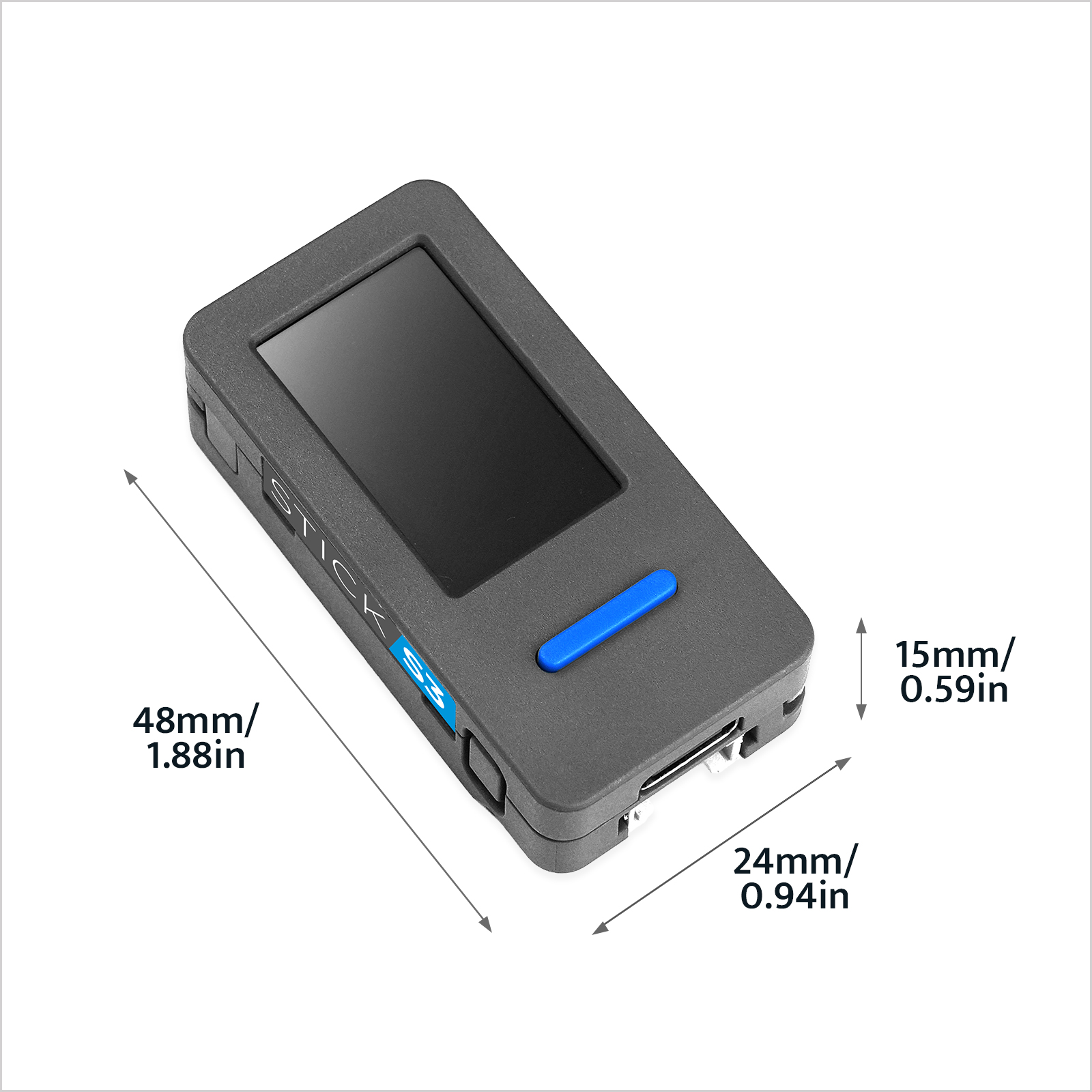 مجموعة تطوير M5StickS3 ESP32S3 - مراجعة Display Epaper 2.9 وسعره